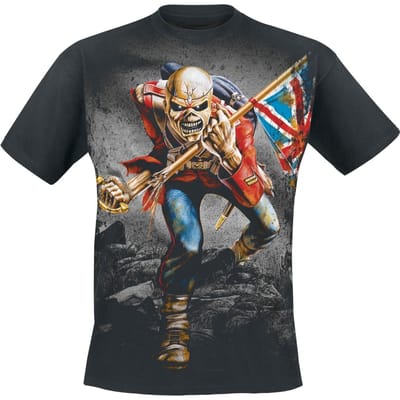 Iron Maiden T-shirt - TheTrooper - M tot 5XL - voor Mannen - zwart