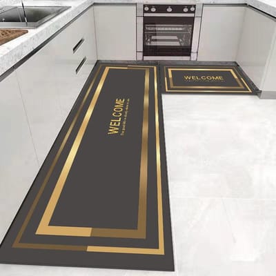 Keukenmat Huisingang Deurmat Slaapkamer Woonkamer Nachtkastje Lang tapijt Hal Balkon Tapijt Bad Antislip Wasbare vloermatten 40cmx120cm 1pc