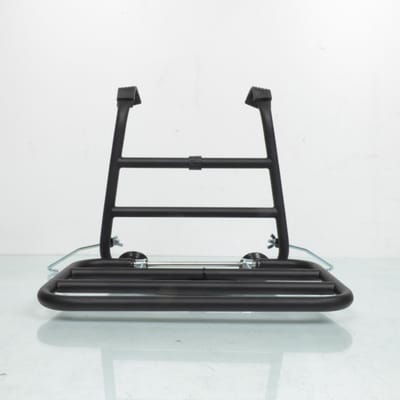 rms bagagerek voor scooter piaggio 200 vespa px 1977-1982 610271m / mat zwart nieuw