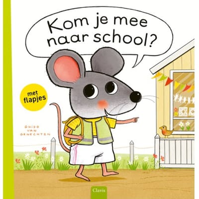 Kom Je Mee Naar School? - Muisje - Guido Van Genechten