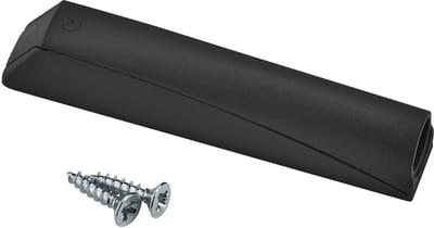 1 stuk SOTECH K-Push Inbouwadapter in Antraciet voor Deurdemper Push-To-Open voor greeploze Meubelfronten PtO Adapter voor Drukopener Druksluiting voor greeploze deuren Meubeldeurdempervan