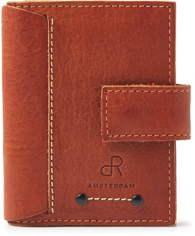 Pasjeshouder mannen | Pasjeshouder uitschuifbaar | Pasjeshouder vrouwen | Pasjes houder | Pasjeshouder leer | Pasjeshouder met drukknop | RFID | Cadeau voor mannen | 93692