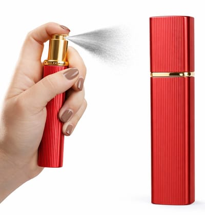 Luxe Parfumverstuiver I Parfum Flesje I Mini Parfum Flesje I Reisflesje Parfum I Reisflesje I Hervulbaar I 12 ML I Rood