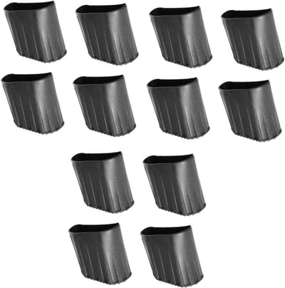 Laddervoetbeschermers - Ladderkussens Antislip - Vloer Beschermen - Duurzaam Rubber - 81B x 1H cm - Zwart