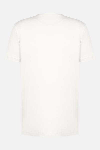 Crew Neck Shirt Serie Maglia Singola Whisper White