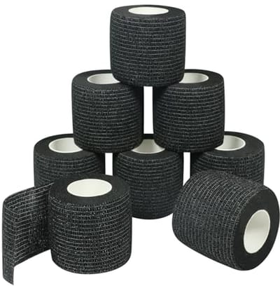 Zelfklevend Verband - Elastisch Verbandmateriaal voor Sport en Eerste Hulp - 8 Rollen van 5 cm x 4,5 m - Waterdicht en Ademend