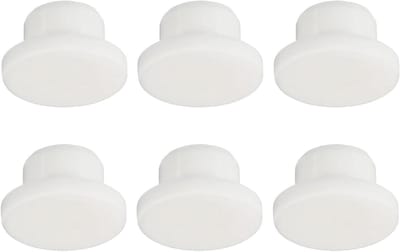 Siliconen Rubber Stopper - Gatdop Zacht Flexibel - Afsluiten Gaten - Zachte Flexibele Materiaal - 14-15mm Gat - Wit
