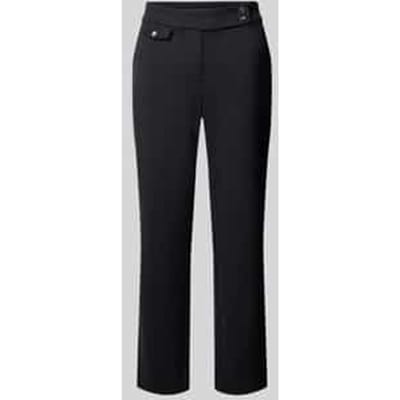 Slim fit stoffen broek van viscosemix, model 'ZINLEAH'