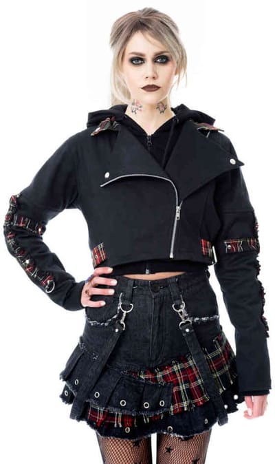 Heartless - Graveyard Jacket - S - Zwart/Zwart