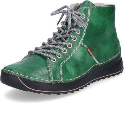 Rieker dames veterboot groen
