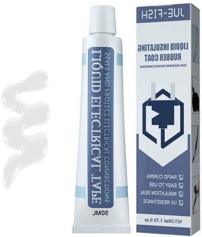 Vloeibare Isolerende Rubbercoating - Waterdichte Elektrische Tape, Sneldrogende Isolatie Lijm, Vuurvast en Hoge Temperatuur Weerstand, 50ml