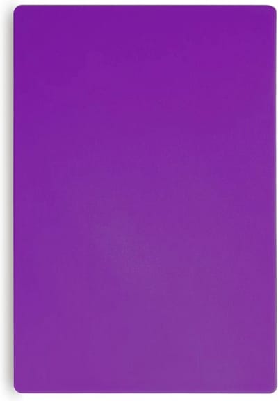 HENDI Snijplank – HACCP-gecertificeerd – Dubbelzijdig – Paars – 450x300 mm
