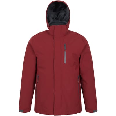 Mountain Warehouse Heren Sycamore 3-in-1 Waterdichte Jack (Roest)