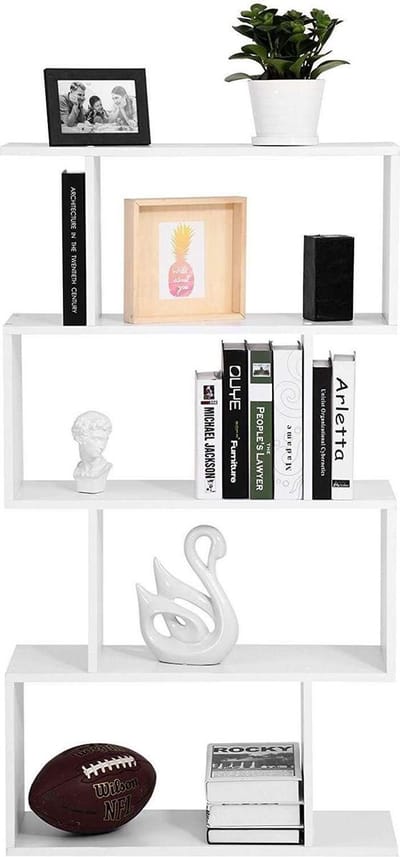 Nancy's Houten Boekenkast - Kubusdisplay - Scheidingswand - 4-laags boekenrek