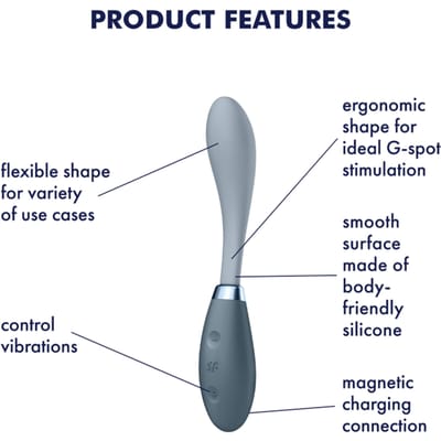 Satisfyer 'G-Spot Flex 3', 23 cm