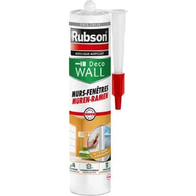 Rubson Voegkit Deco Wall Muren Ramen Grijs 280ml