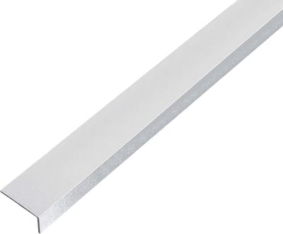 Zelfklevend Hoekprofiel Aluminium - Zilver - 100x20x20mm | Afwerkprofiel voor Tegels en Wand