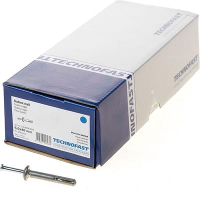 Subexnagel Ck 6X40Mm Zink/Alu - 100 Stuks