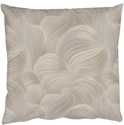 Sierkussens - Kussentjes Woonkamer - 50x50 cm - Lijnen - Waaier - Beige
