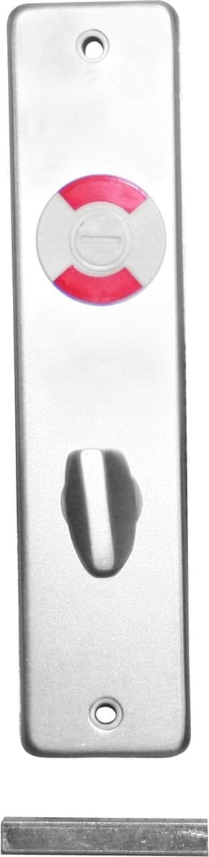Qlinq Renovatieschild WC - Aluminium/Elox - 63/8 mm