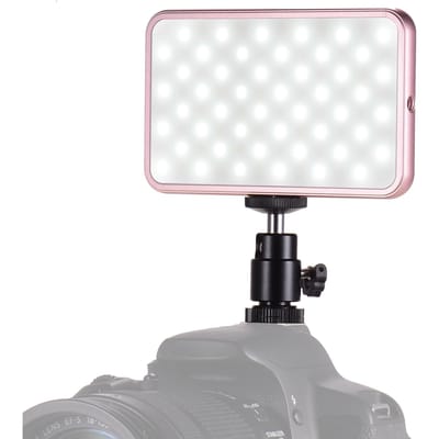 FL-08 Mini LED Videolichtpaneel Fotografie Invullicht 3000K-5500K Dimbaar Ingebouwd