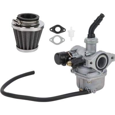 PZ19 Carburateur met 1,4 inch Luchtfilter Past voor 50cc 70cc 90cc 110cc 125cc ATV Dirt Bike black