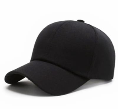BamBella ® - Pet - zwart - zonneklep zonnehoedje volwassenen hoed muts