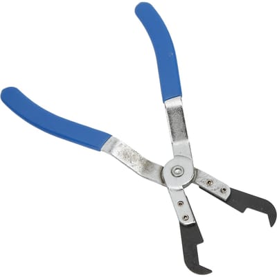 Deurklink Clip Tang Antislip Vinyl Offset Handvat Universeel Metalen Voorruit Sierlijst Verwijdergereedschap white