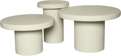 Starfurn - Salontafel Maya - Beige - 70x70x45 cm