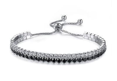 Montebello Armband Caia D - Messing Verzilverd - Aanpasbaar
