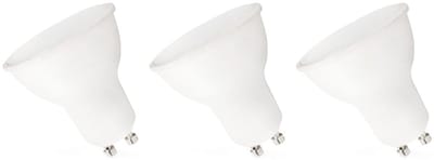 Spectrum Dimbare LED Lamp GU10 6W - 230V - 500 Lumen - 6000K Koud wit - Helder daglicht - Dimbaar - Energiezuinig - 3 stuks