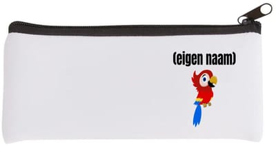 Akyol - kleine papegaai met eigen naam Etui - Papegaai - papegaai liefhebbers - iemand die houdt van papegaaien - verjaardag - cadeau - kado - 20 bij 9 cm