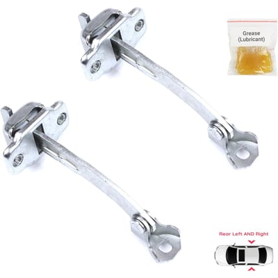 EDP1333-1 2 Stuks Achterdeur Scharnier Stop Check Riem Begrenzer voor Citroen C1 Peugeot 107 Toyota Aygo 2005-2014 5-Deurs HB 9181J6