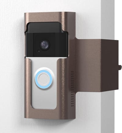 Ring Deurbel Mount - Deurhouder Camera - Beveiliging Woning - Geen Boren Nodig - 14.3 x 6.8 x 3.3 cm