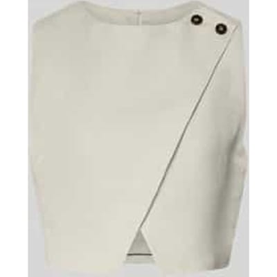Kort blouse met knoopsluiting curated by Anna Schürrle
