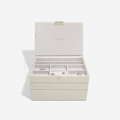 STACKERS OATMEAL - Sieradendoos - Juwelendoos - Sieradenhouder - Sieraden Organizer