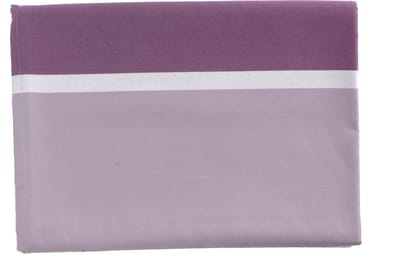 TINT BANDE RAYE SATIN TAFELNAP 150X250 PRUNE/BRUYERE