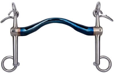 Hoofdstel bit voor paarden Trust Sweet Iron Baby Weymouth Fixed Medium Port
