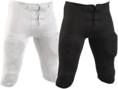 Riddell Rocket Pant w/Comb Waist Adult XXL White Gamepants voor Sport American Football