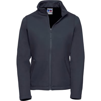Russell Dames/Dames Slim Soft Shell Jasje (Franse marine)