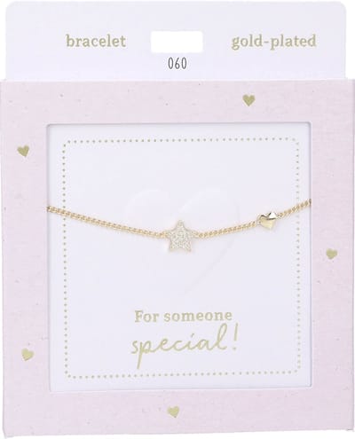 Depesche - Armband "Heart of Gold" - mot. 060 - Star - gold