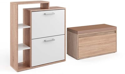 Vicco Orlando Schoenklaprek – 2 delen, met bank Sonoma
