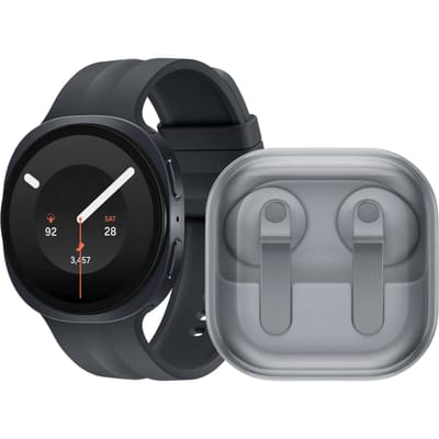 Samsung Galaxy Watch 9 Zwart 44mm + Samsung Galaxy Buds4 Wit
