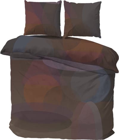 iSleep Dekbedovertrek Marit - Eenpersoons - 140x200/220 cm - Multi