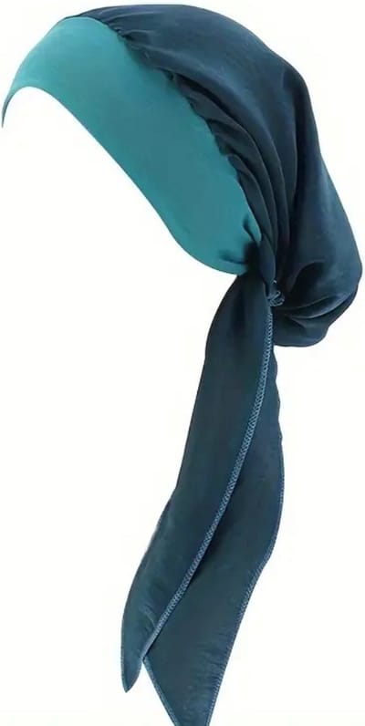 Bovista Hoofddoek - Hijab - Dames - Abaya - Sjaal - Islamitische Kleding - Moslim Kleding - Alhamdulillah - Turqoise