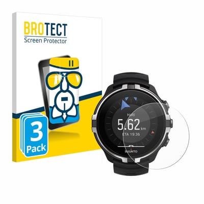Screenprotector 3 Stuks voor Suunto Spartan Sport Wrist HR Baro Stealth Beschermglas transparant