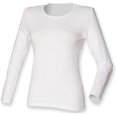 T-shirt stretch lange mouwen vrouw SF Clothing Feel Good