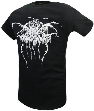 Darkthrone Logo Band T-Shirt - Officiële Merchandise - Zwart
