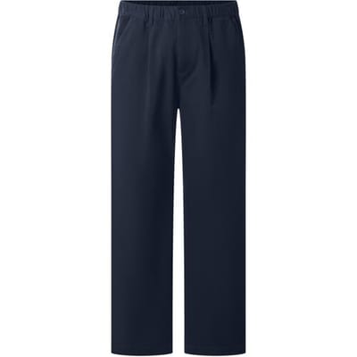 ESMARA MEN Heren twill broek, relaxed fit (Marineblauw, S)