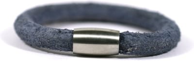 IbizaMen Kids - leer blauw vintage 6mm - 14cm
